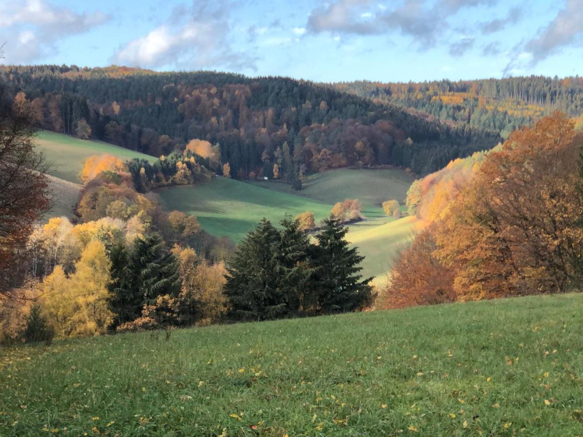 Burg Freienstein Blick 4 Sterne Mit Sauna Gammelsbach Ngoại thất bức ảnh